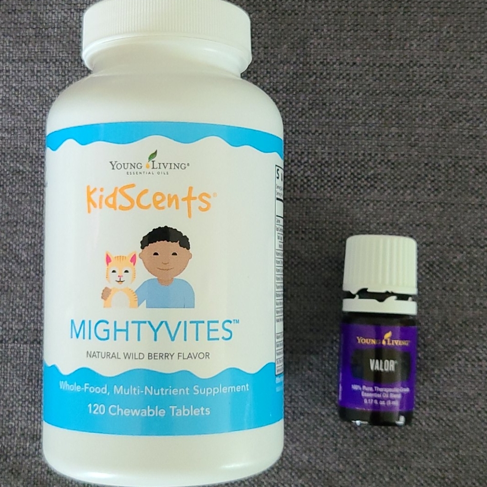 Young Living Kidscents Mightyvites & Valor EO